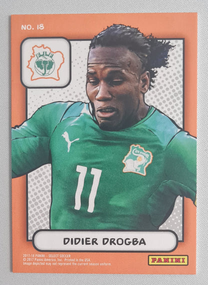 Didier Drobga - 2017/18 Panini Select Soccer KABOOM! Ivory Coast #18 Case hit!