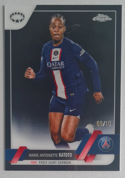 Marie-Antoinette Katoto - 2023 Topps Chrome PSG (CL) #9 /10