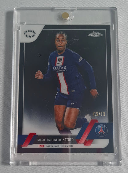 Marie-Antoinette Katoto - 2023 Topps Chrome PSG (CL) #9 /10