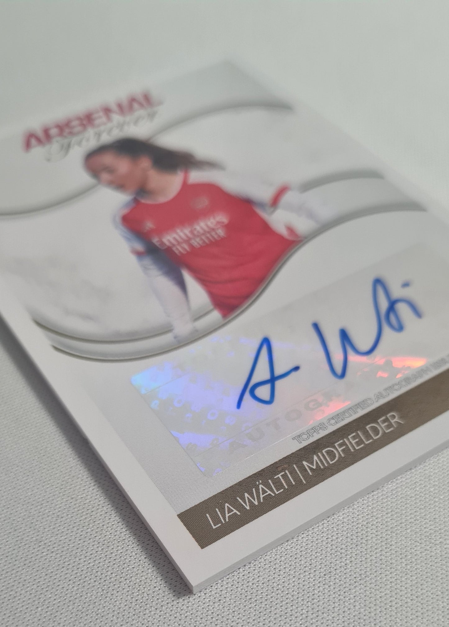 Lia Walti - 2024 Topps Arsenal Forever #AW-Ll /Autograph