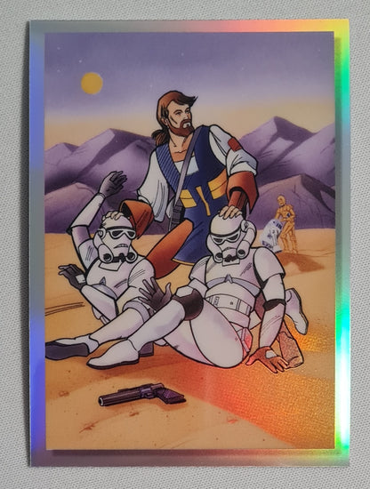 2022 Topps Star Wars Galaxy Retro Rewind Vintage Cards #V-8