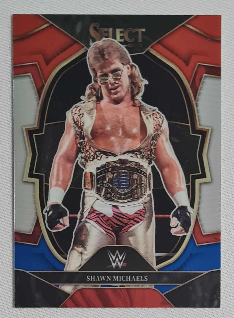 Shawn Michaels - 2023 Panini Select Concourse Red White And Blue Prizm #11
