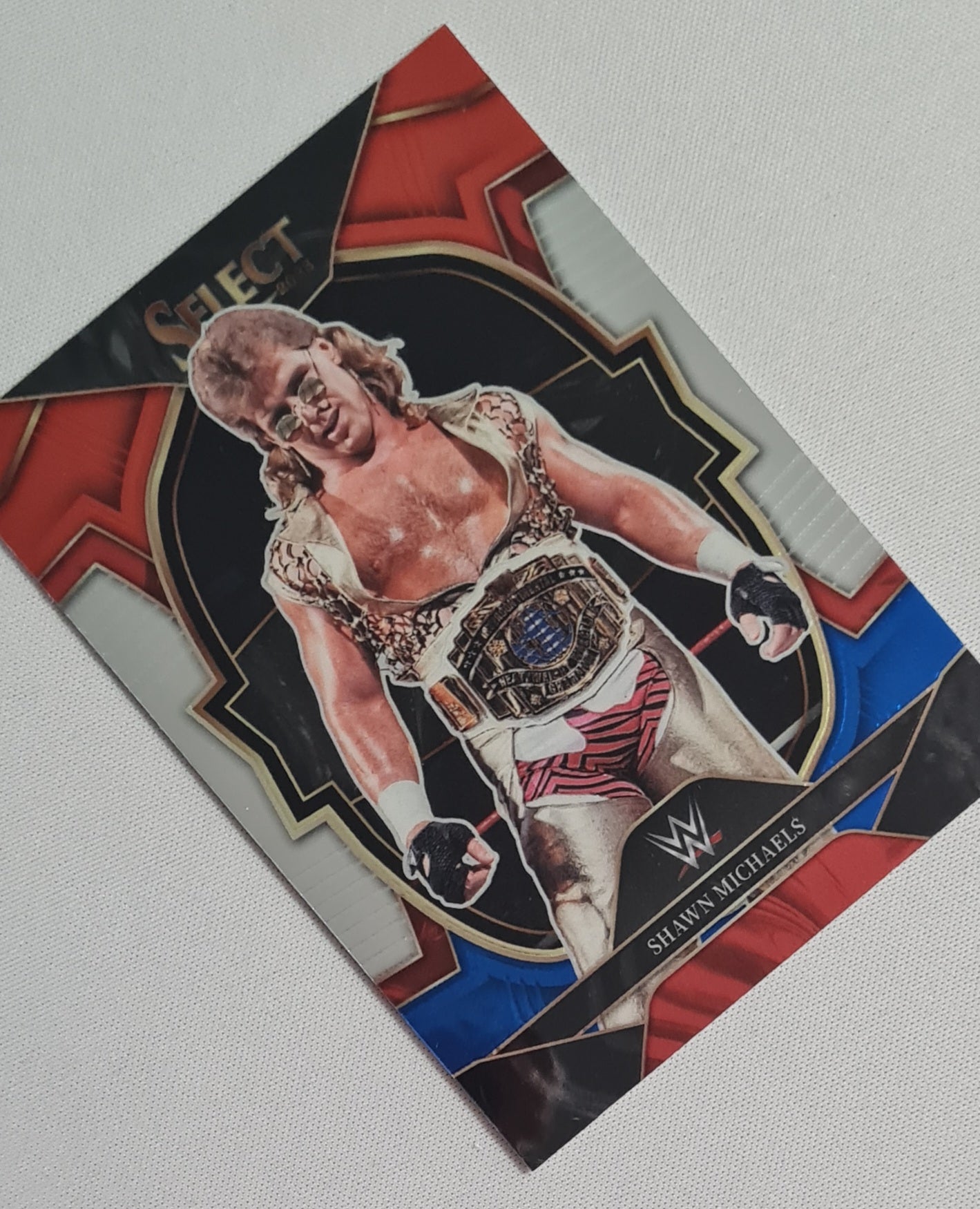 Shawn Michaels - 2023 Panini Select Concourse Red White And Blue Prizm #11