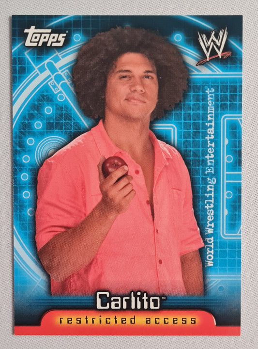Carlito - 2006 Topps WWE Restricted Access #3