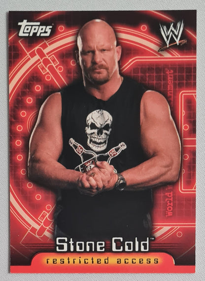Stone Cold - 2006 Topps WWE Restricted Access #28