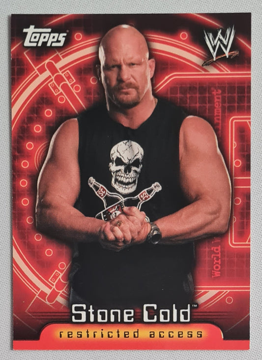 Stone Cold - 2006 Topps WWE Restricted Access #28
