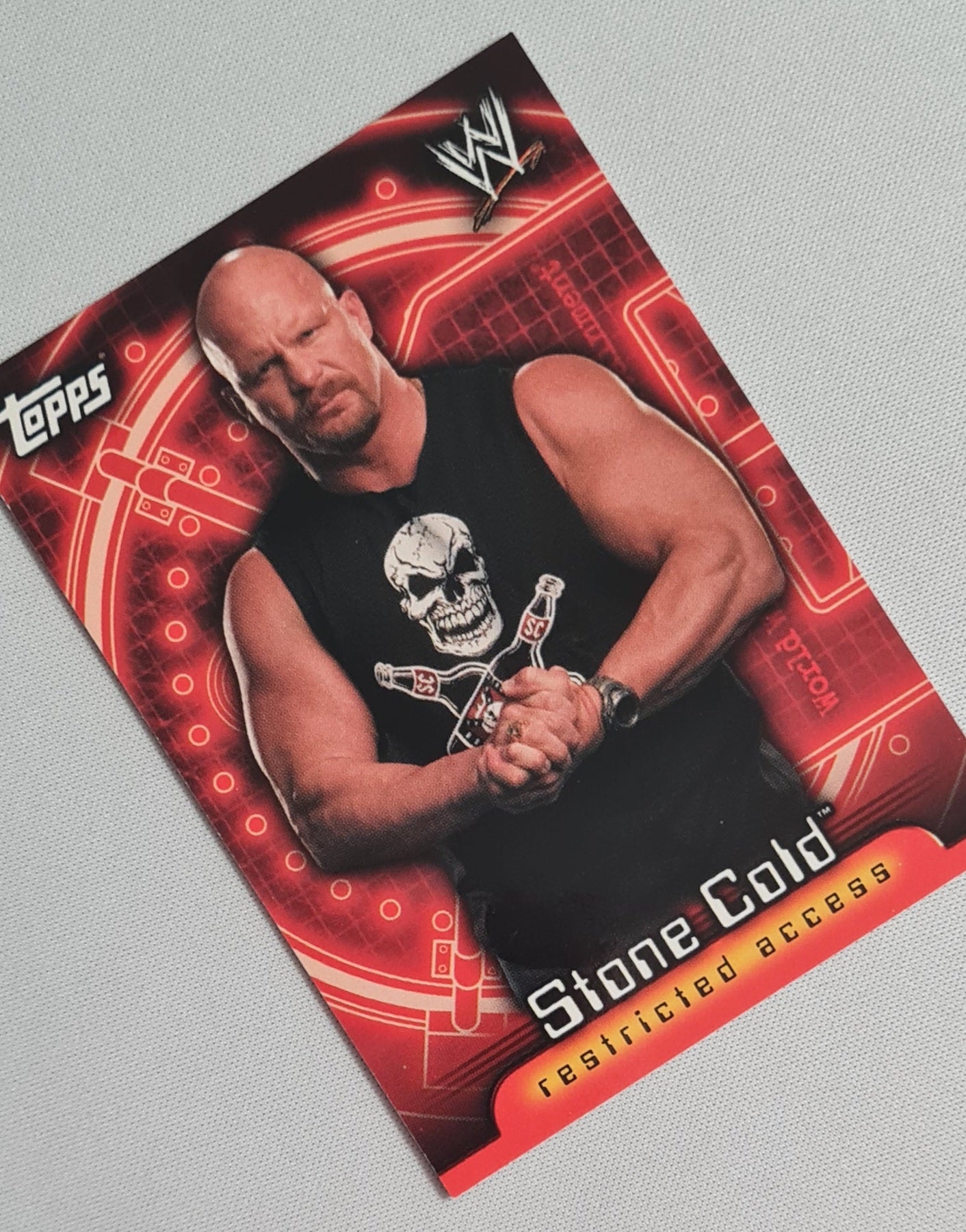 Stone Cold - 2006 Topps WWE Restricted Access #28