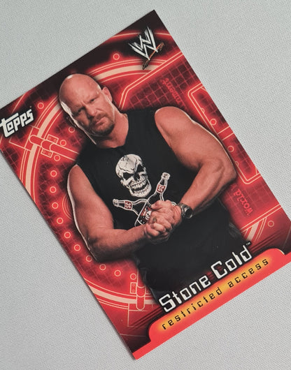 Stone Cold - 2006 Topps WWE Restricted Access #28
