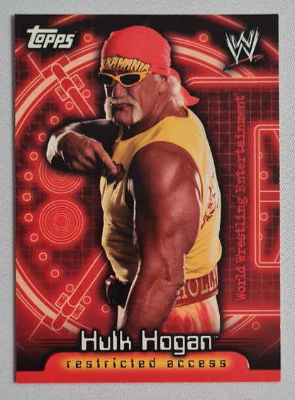 Hulk Hogan - 2006 Topps WWE Restricted Access #7