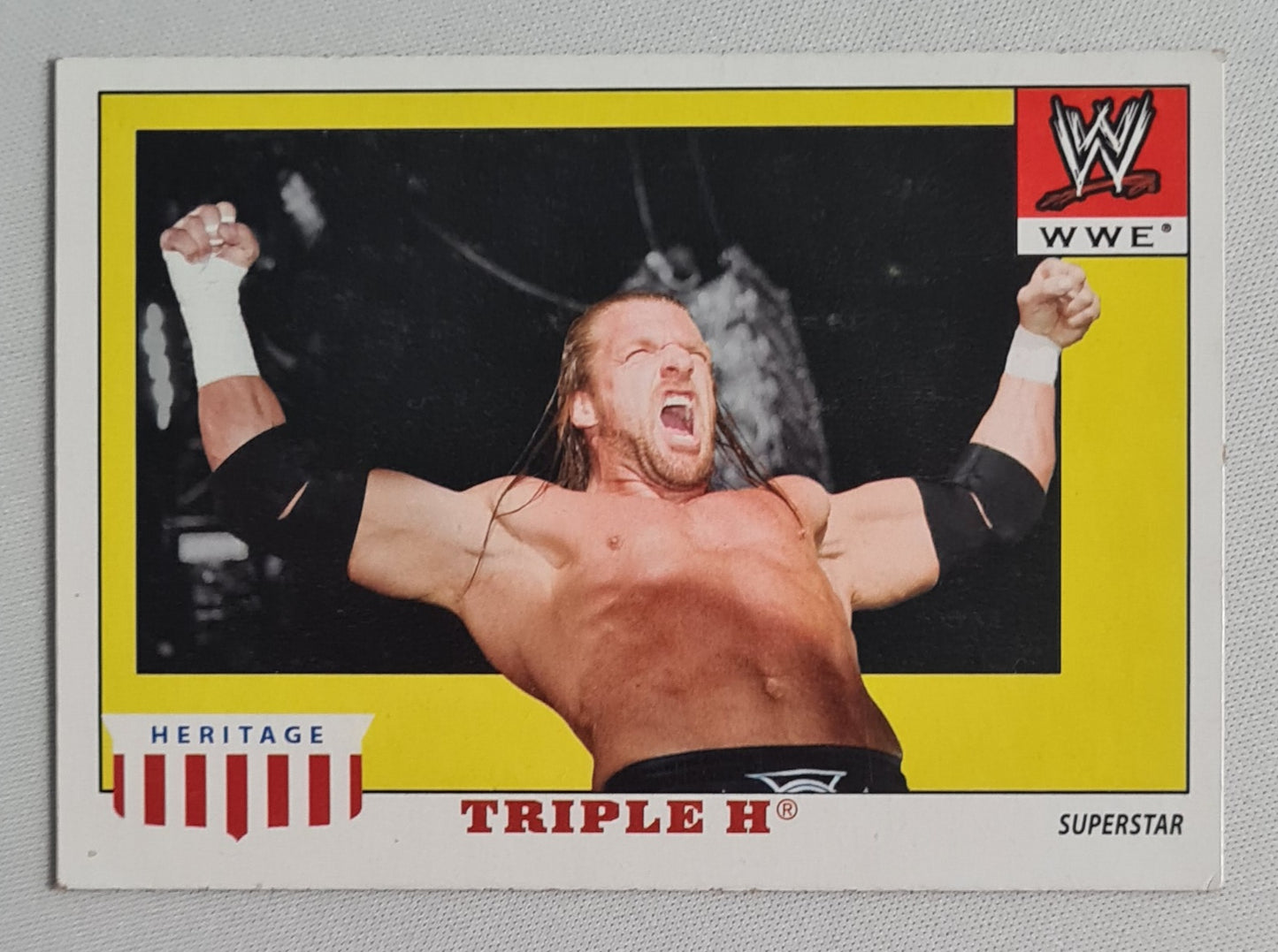 Triple H  - 2008 Topps Heritage WWE IV #52