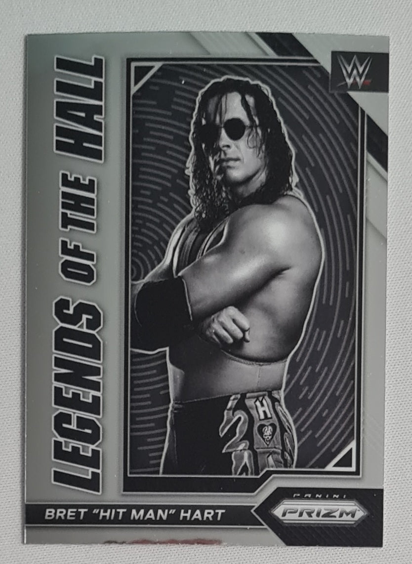 Bret Hitman Hart - 2023 Panini Prizm WWE Legends Of The Hall #10