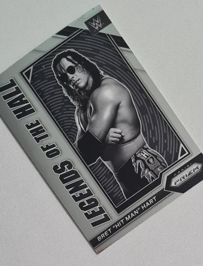 Bret Hitman Hart - 2023 Panini Prizm WWE Legends Of The Hall #10
