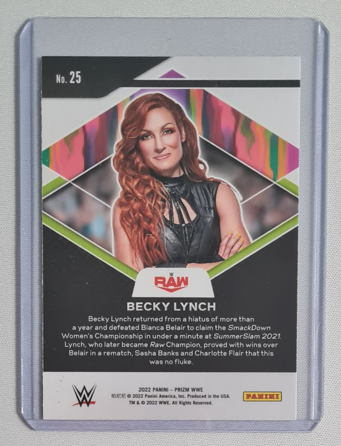 WWE Wrestling Lot (5 Cards) - 2022 Panini Prizm Fearless (WWE Smack Down & Raw)