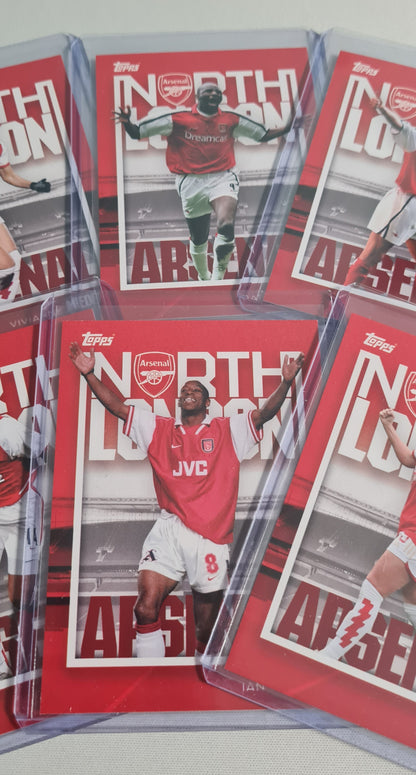 Arsenal North London Lot (6 Cards) - 2024 Topps Arsenal Collection