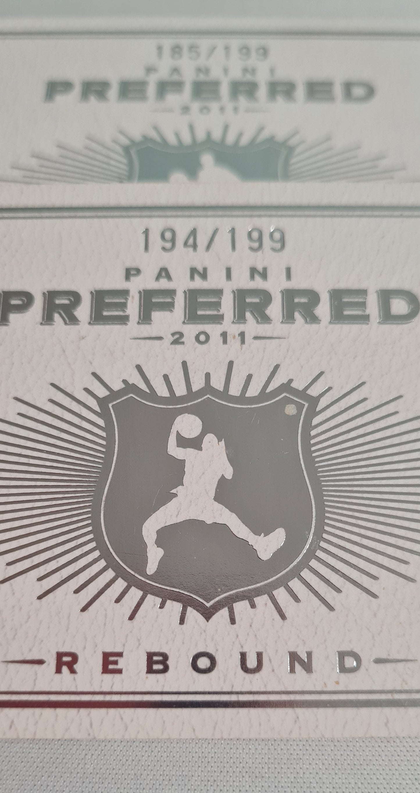 NBA Basketball Booklet Lot of 3 - 2011 Panini Preferred Assists (2) + Rebound (1) /Patches