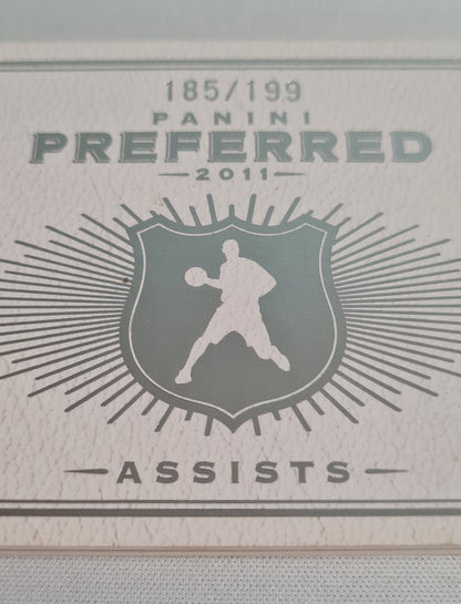 NBA Basketball Booklet Lot of 3 - 2011 Panini Preferred Assists (2) + Rebound (1) /Patches