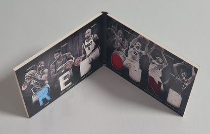 NBA Basketball Booklet Lot of 3 - 2011 Panini Preferred Assists (2) + Rebound (1) /Patches