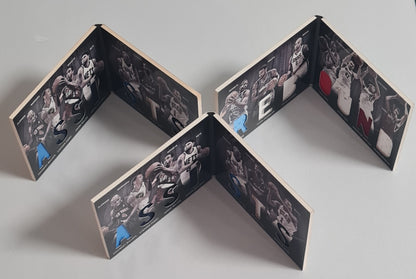 NBA Basketball Booklet Lot of 3 - 2011 Panini Preferred Assists (2) + Rebound (1) /Patches