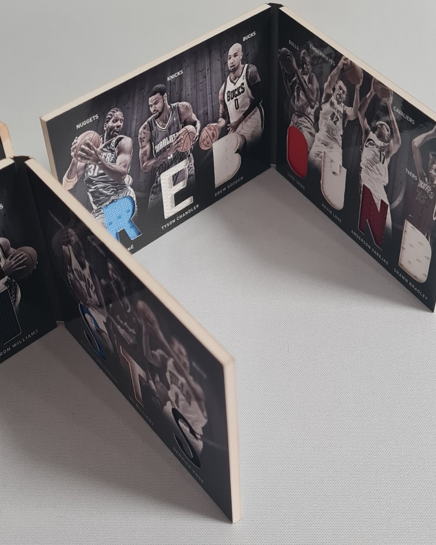 NBA Basketball Booklet Lot of 3 - 2011 Panini Preferred Assists (2) + Rebound (1) /Patches