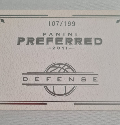 NBA Basketball Booklet Lot of 3 - 2011 Panini Preferred Forward (1) + Defense (2) /Patches
