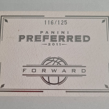 NBA Basketball Booklet Lot of 3 - 2011 Panini Preferred Forward (1) + Defense (2) /Patches
