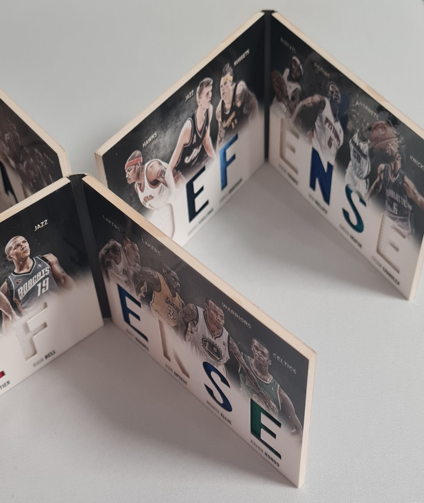 NBA Basketball Booklet Lot of 3 - 2011 Panini Preferred Forward (1) + Defense (2) /Patches