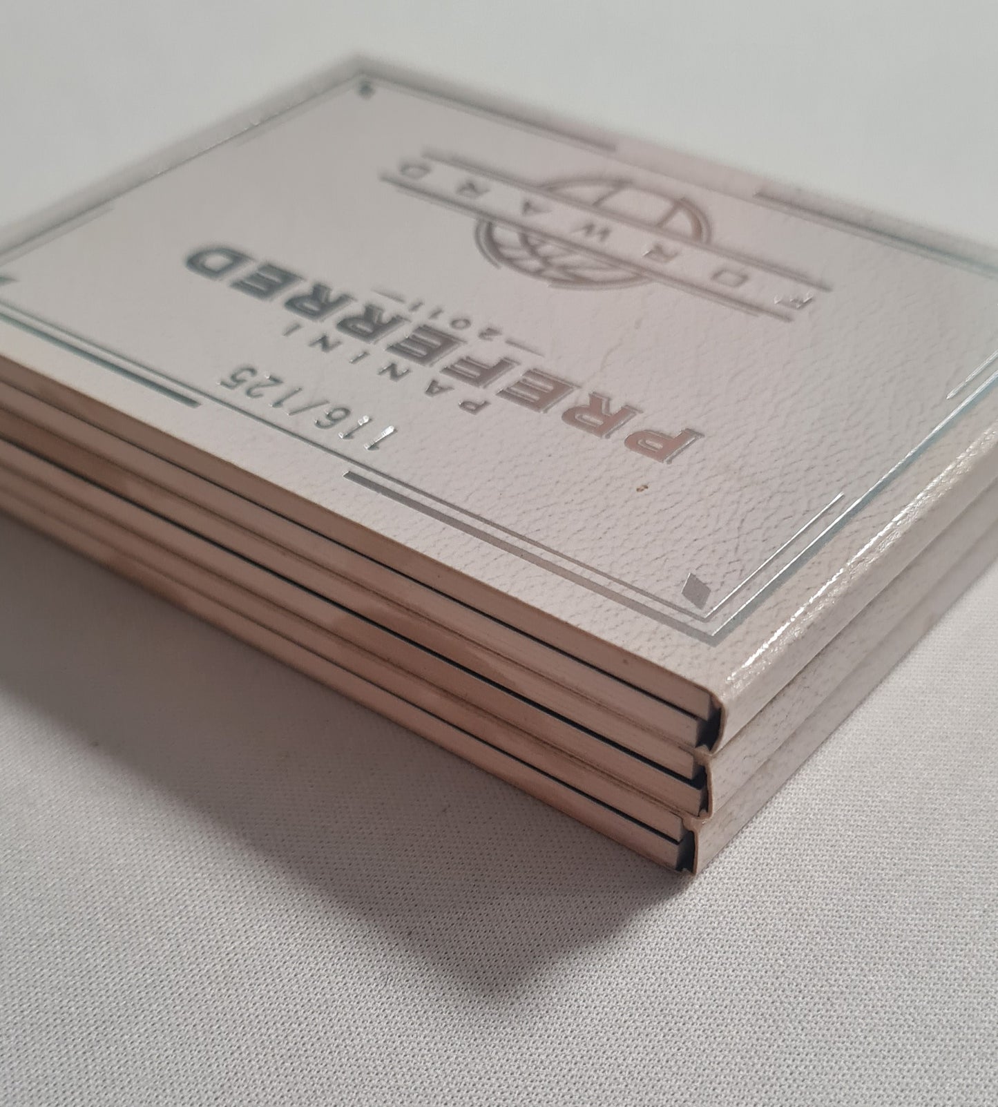 NBA Basketball Booklet Lot of 3 - 2011 Panini Preferred Forward (1) + Defense (2) /Patches