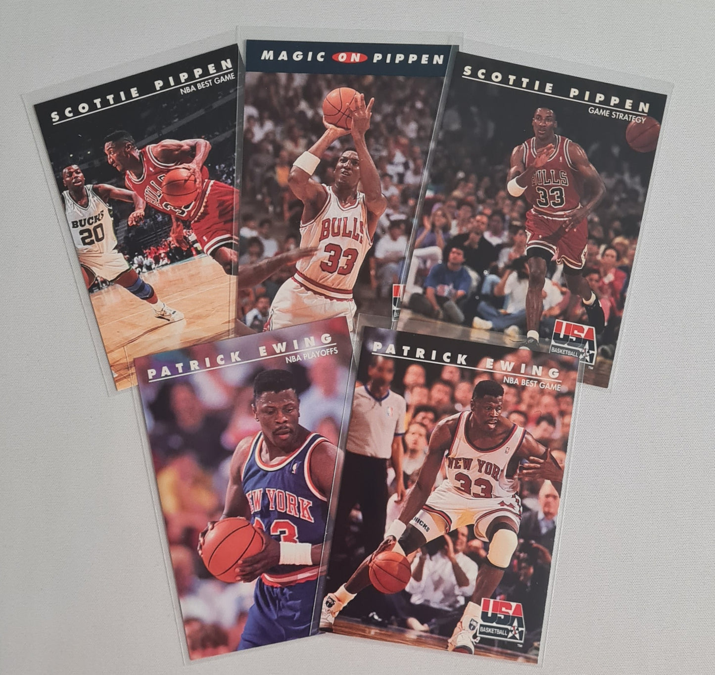 NBA Basketball -Team USA Lot (34 Cards !) - 1992 SkyBox International (Dream Team)