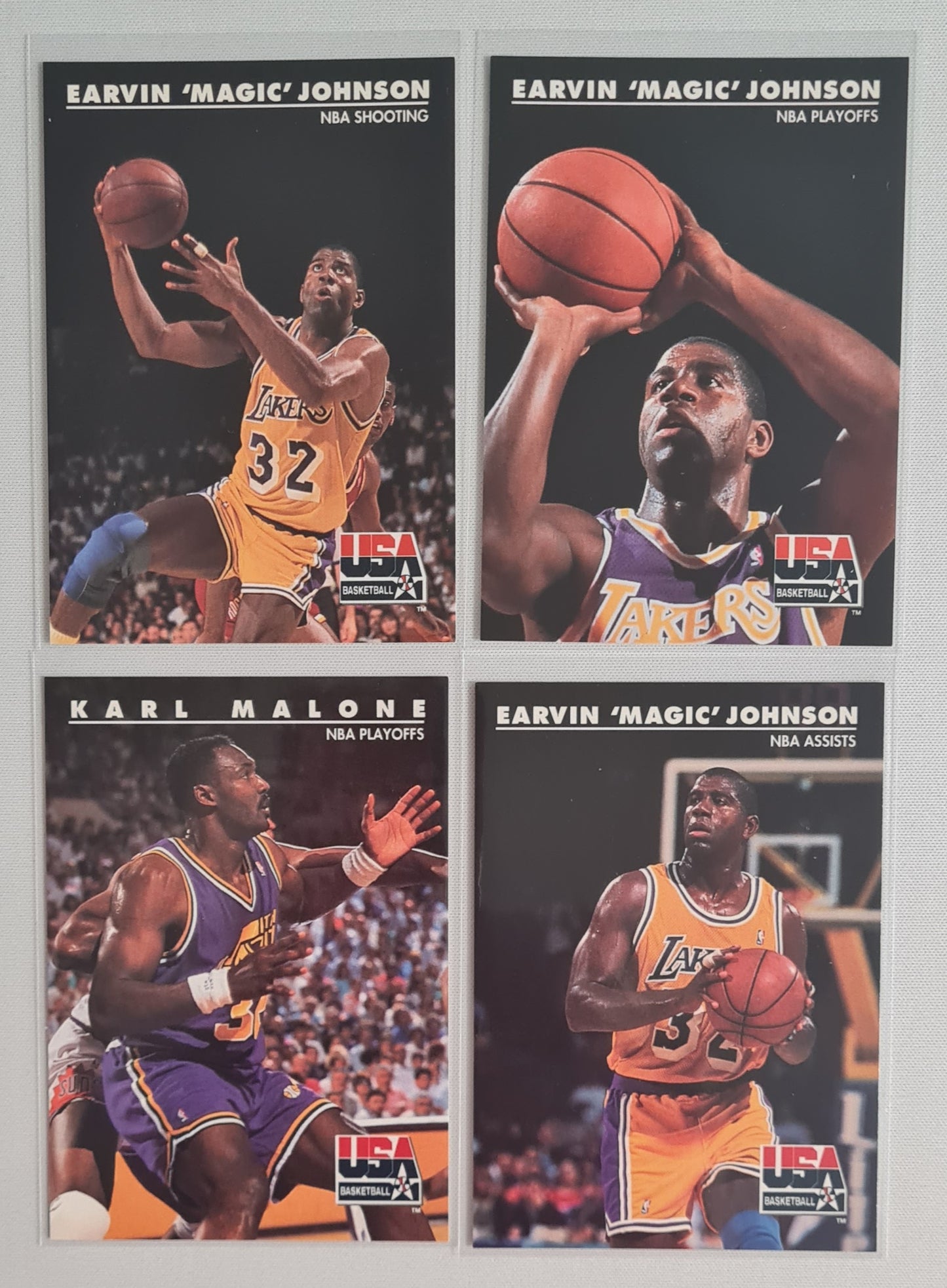 NBA Basketball -Team USA Lot (34 Cards !) - 1992 SkyBox International (Dream Team)