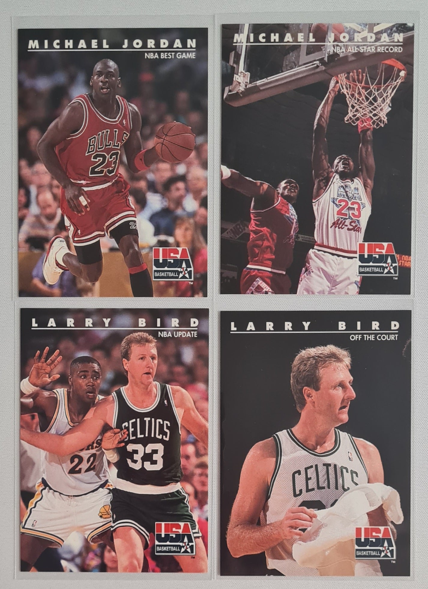 NBA Basketball -Team USA Lot (34 Cards !) - 1992 SkyBox International (Dream Team)
