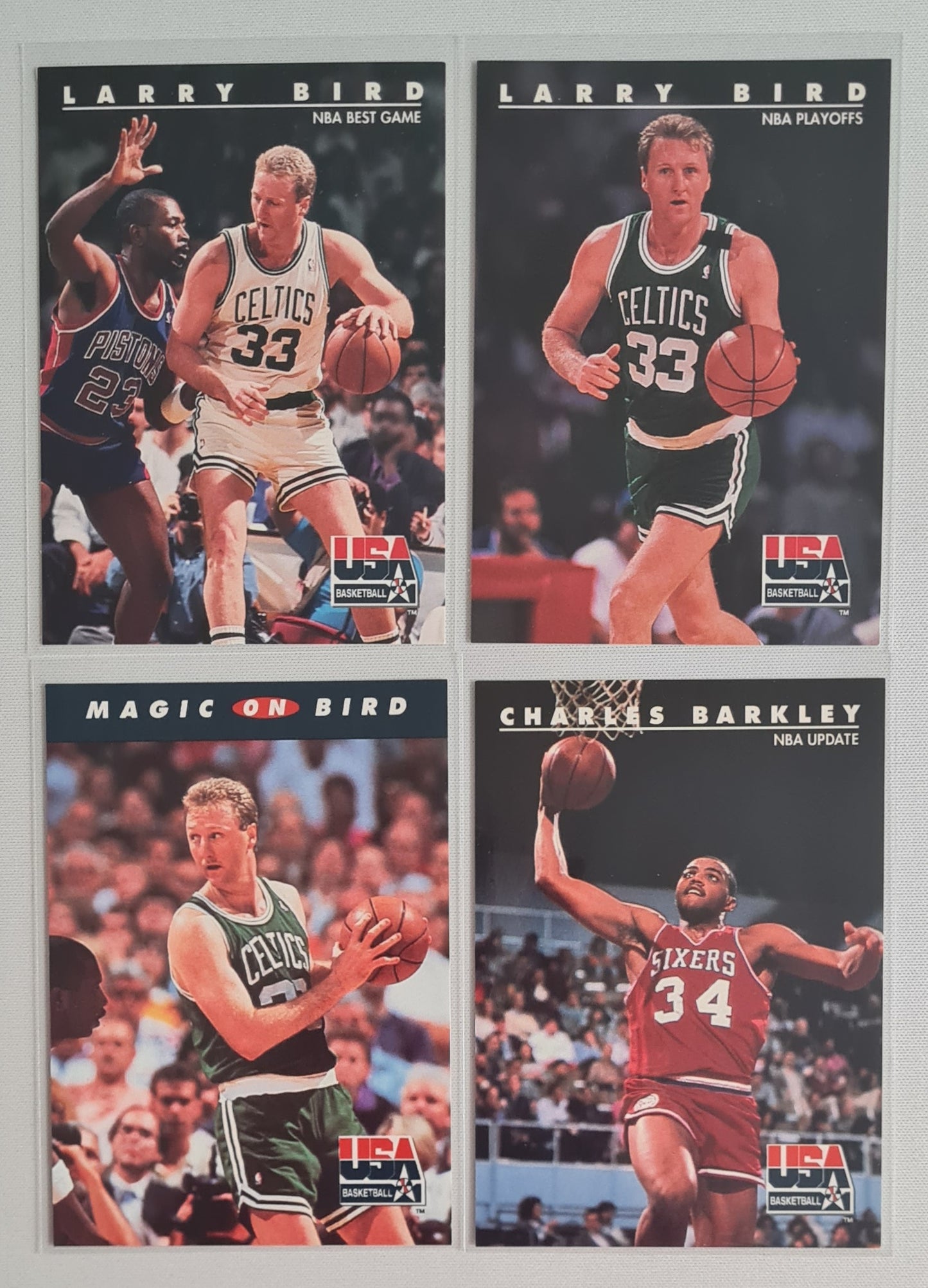NBA Basketball -Team USA Lot (34 Cards !) - 1992 SkyBox International (Dream Team)