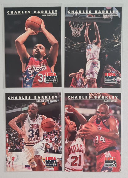 NBA Basketball -Team USA Lot (34 Cards !) - 1992 SkyBox International (Dream Team)