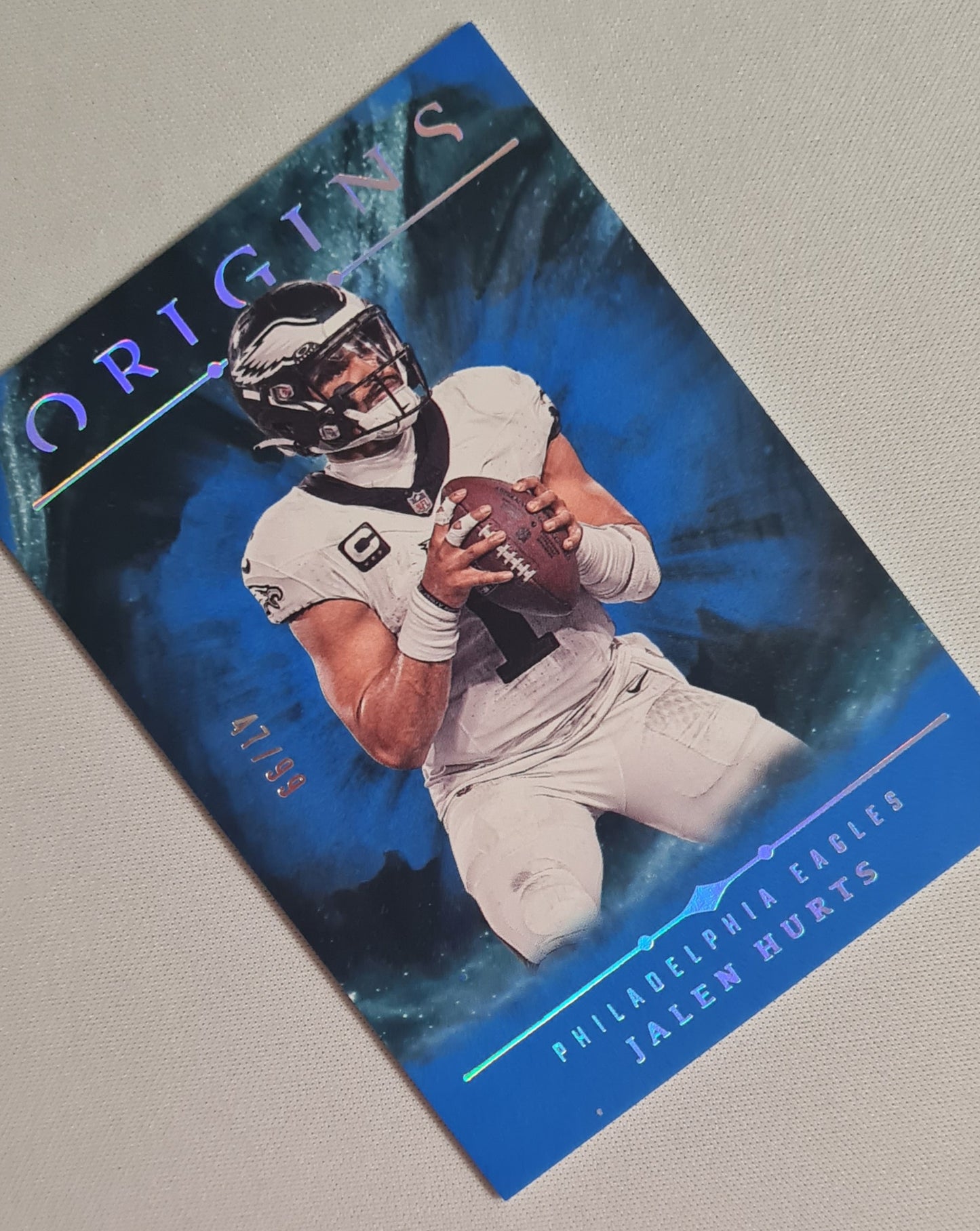 Jalen Hurts - 2024 Panini Origins Football NFL Eagles #35 Blue /99