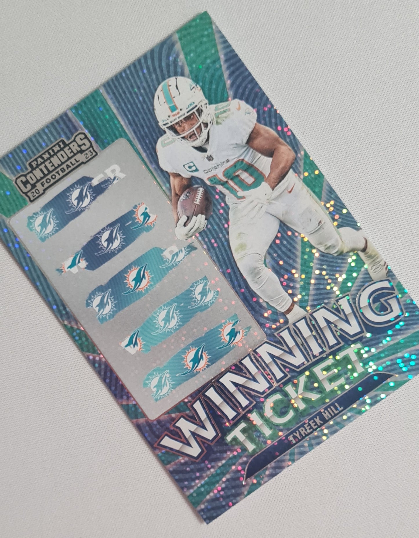 Tyreek Hill - 2023 Panini Contenders Football "Winning Ticket" NFL Dolphins #17