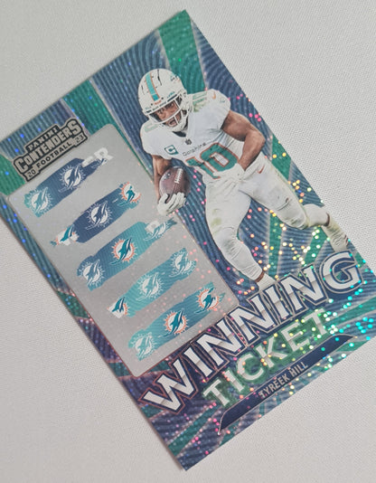 Tyreek Hill - 2023 Panini Contenders Football "Winning Ticket" NFL Dolphins #17