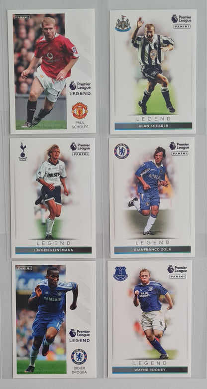 Soccer Panini (Lot 6 Stickers) Premier league Sticker Collection (Mini) - 2022/23 Premier League Legend