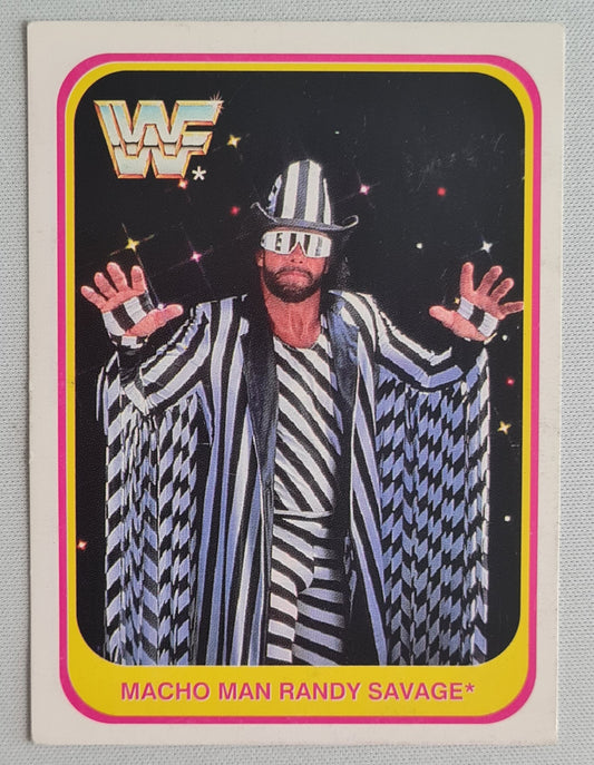 Macho Man Randy Savage - 1991 WWF Wrestling Merlin Trading Cards