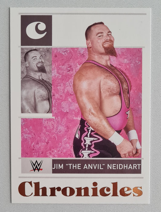 Jim "The Anvil" Neidhart - 2022 Panini Chronicles Gold WWE Legends #72
