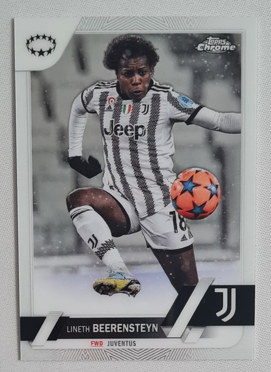 Lineth Beerensteyn - 2023 Topps Chrome Women Soccer Juventus (CL) #11
