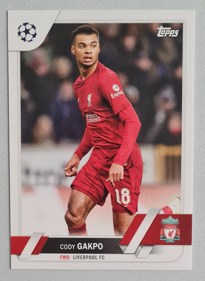 Cody Gakpo - 2023 Topps Chrome Liverpool FC (CL) #102