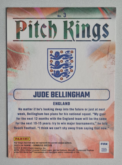 Jude Bellingham - 2023/24 Panini Donruss Soccer Rookie Kings - ENGLAND #3