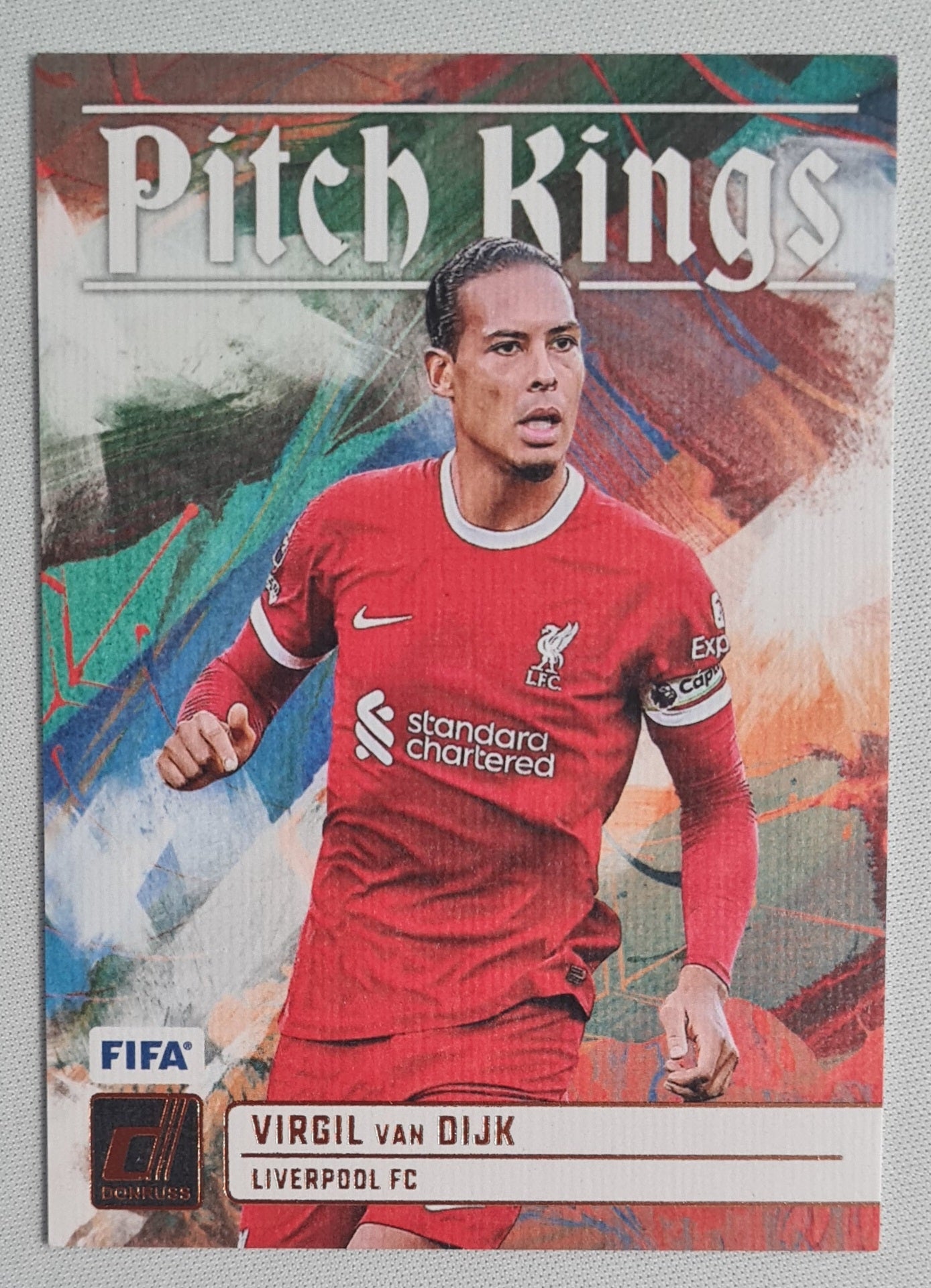 Virgil van Dijk - 2023/24 Panini Donruss Soccer Rookie Kings - Liverpool  #10