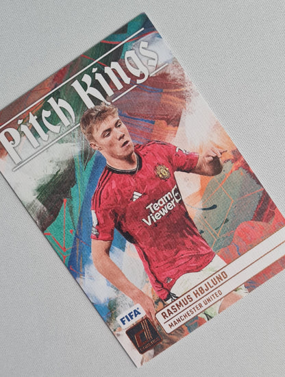 Rasmus Hojlund - 2023/24 Panini Donruss Soccer Rookie Kings - Manchester United #19