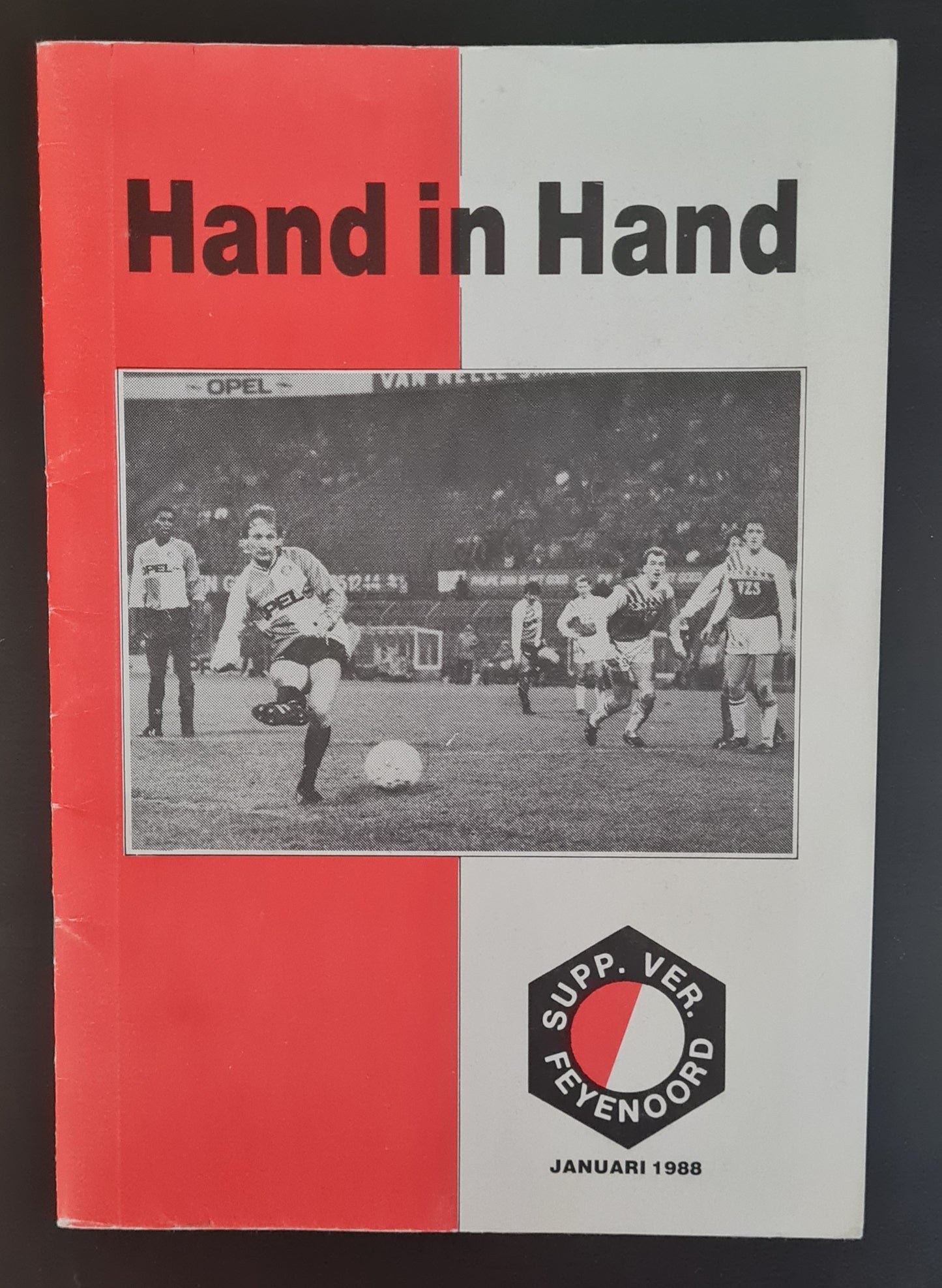 Feyenoord Official Programme - 1988 Hand in Hand - Match Day January & February (2x Programmes)