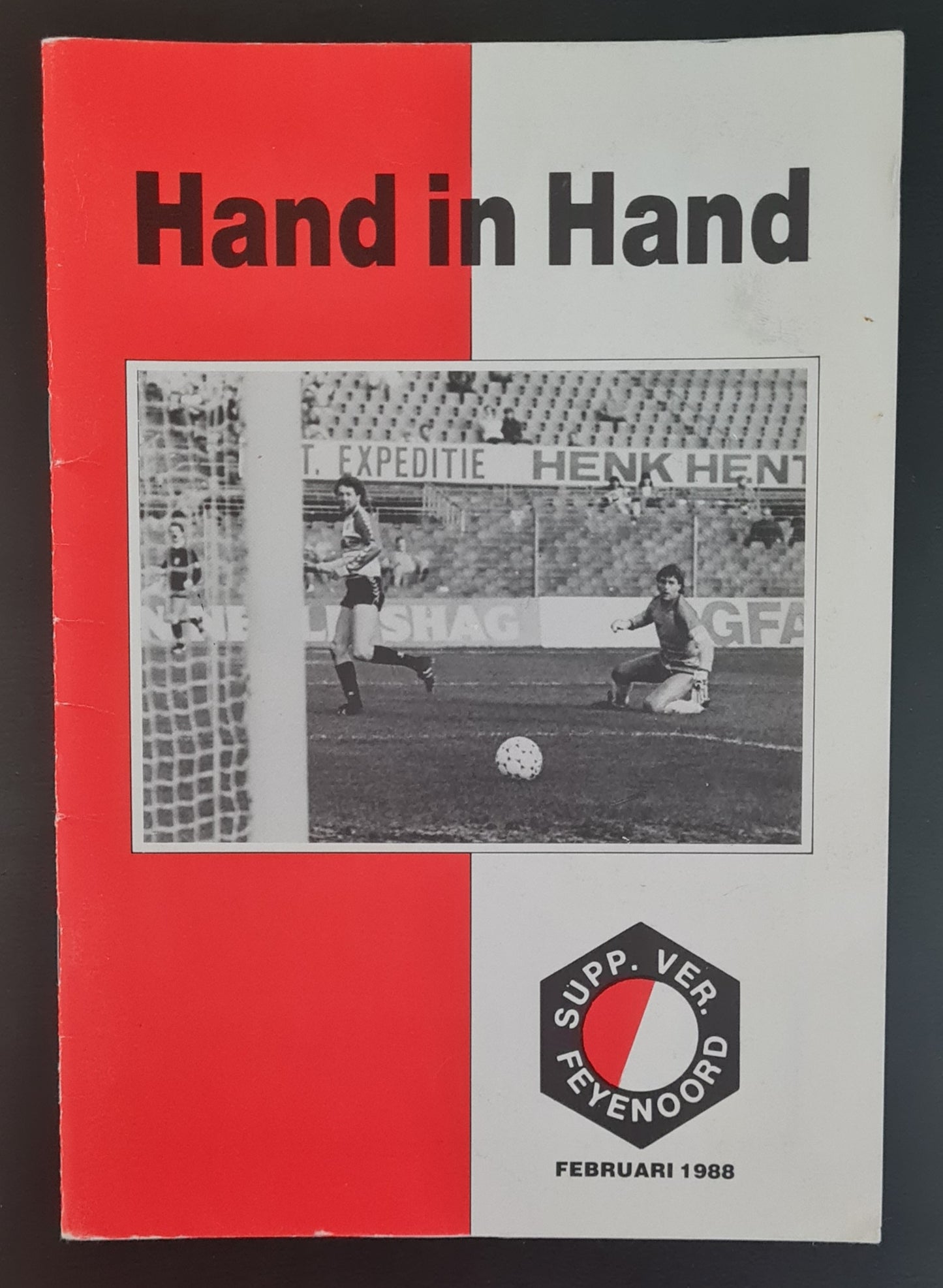 Feyenoord Official Programme - 1988 Hand in Hand - Match Day January & February (2x Programmes)