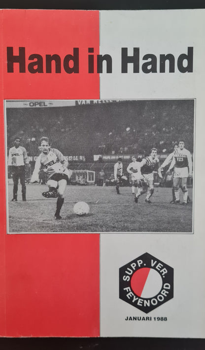 Feyenoord Official Programme - 1988 Hand in Hand - Match Day January & February (2x Programmes)