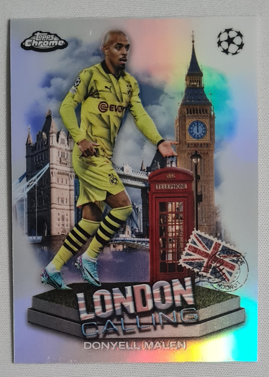 Donyell Malen - 2024 Topps Chrome London Call - BVB (CL) # LC-3
