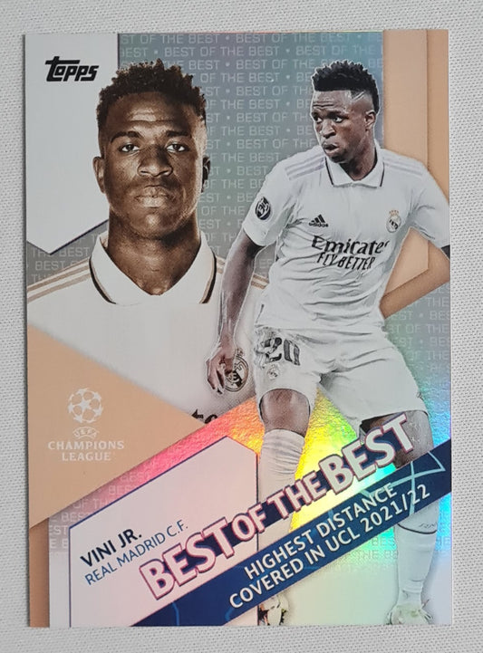 Vini Jr. - 2023 Topps Best of the Best - Real Madrid #BB-5 Refractor