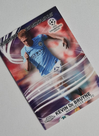 Kevin de Bruyne - 2018 Topps Lightning Strike - Man City (CL) #LS-KDB