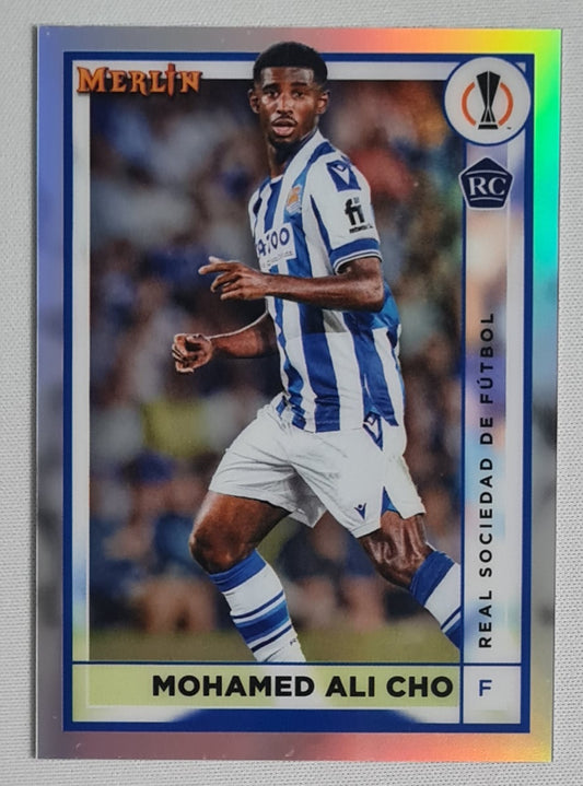 Mohamed Ali Cho - 2023 Topps Merlin Real Sociedad (CL) #123 Refractor